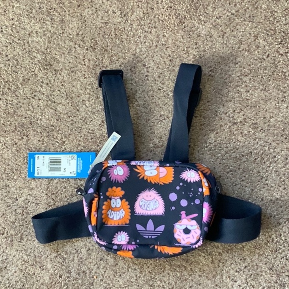 Mini adidas bag.